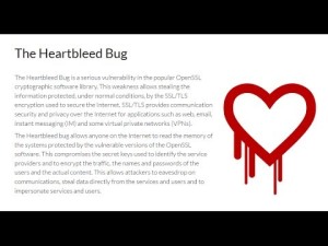 Change your password - Heartbleed Bug