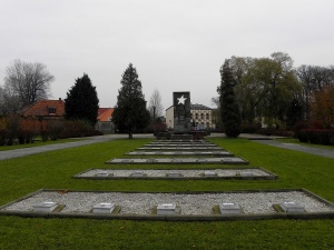 Military Cemetery in Zary, Poland